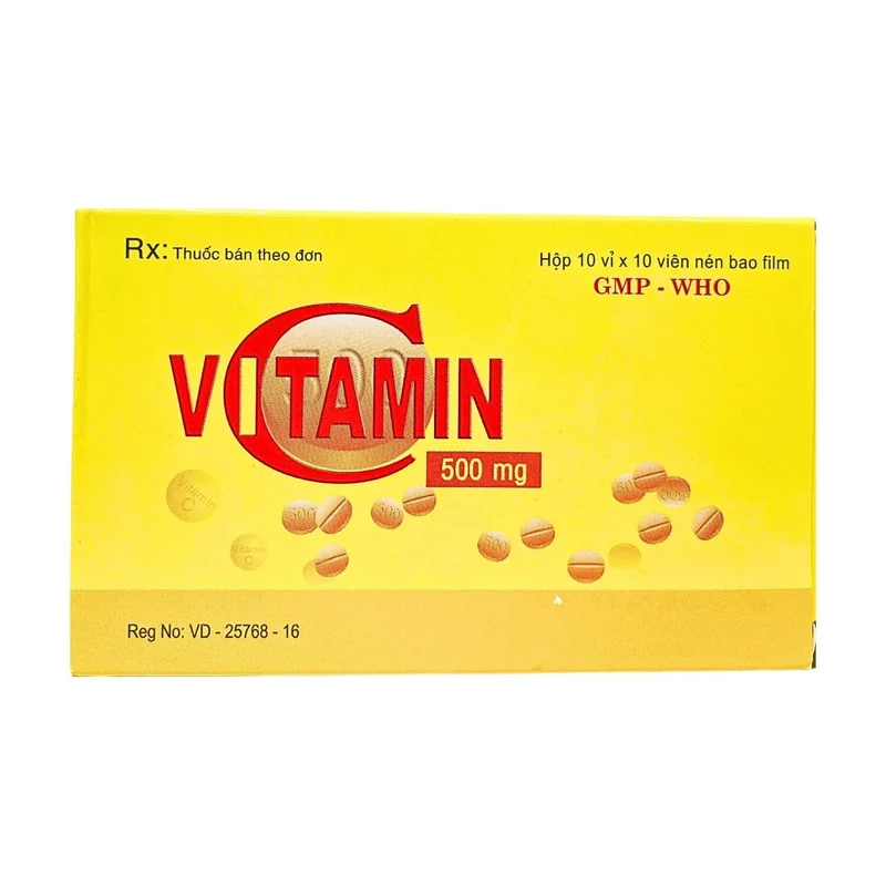 VITAMIN C 500MG 25'S MEDOX