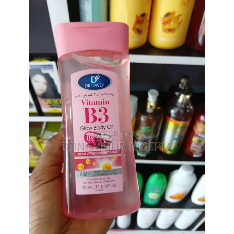 VITAMIN B3 GLOW BODY OIL 200ML