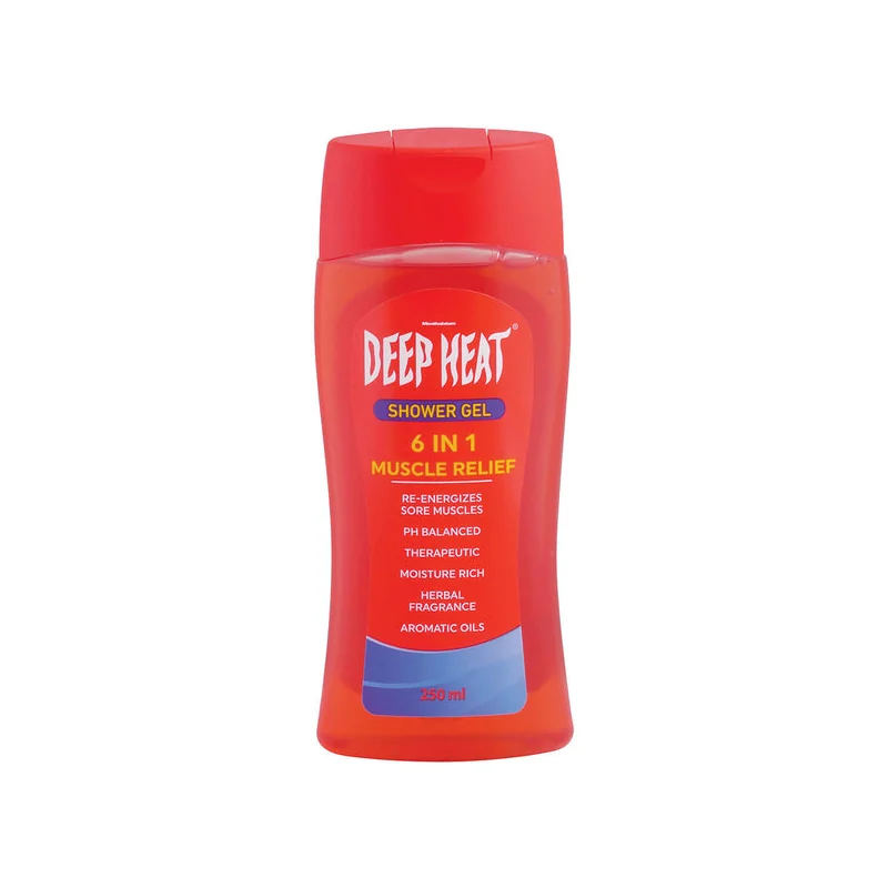 DEEP HEAT SHOWER GEL 6IN1 250M