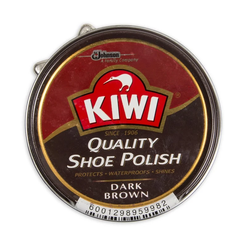 KIWI POLISH 50ML DARK BROWN