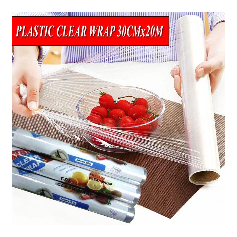 PLASTIC WRAP CLEAR 20MX30CM