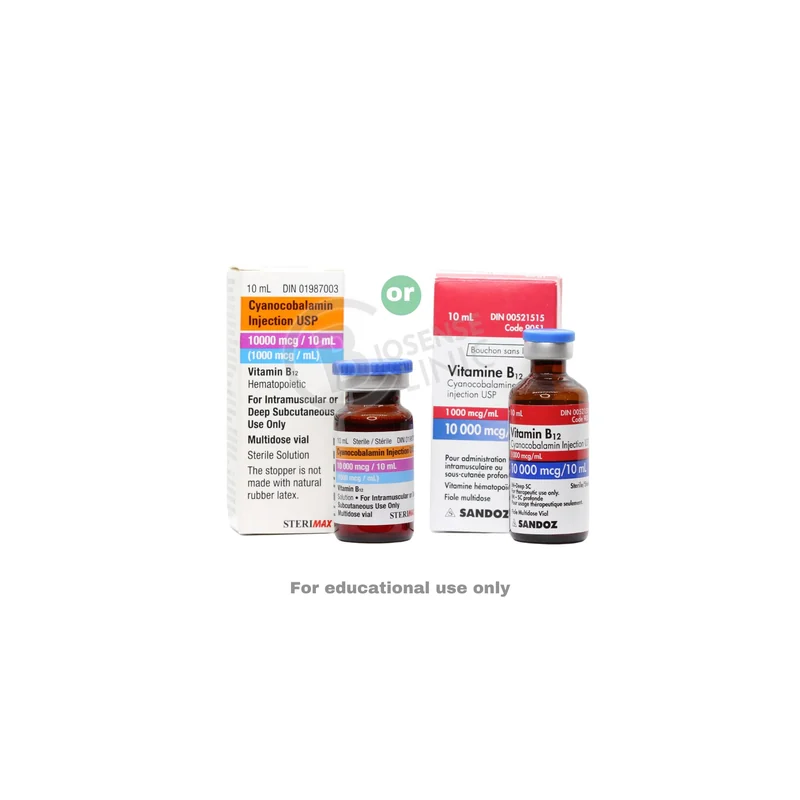 INJ VITAMIN B12 10ML INSPU 1X1