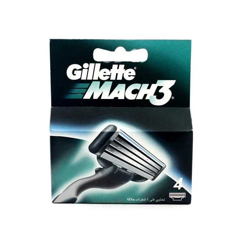 GILLETTE MACH 3 BLADES 4S