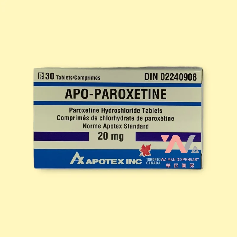 APO-PAROXETINE TABS 20MG 30,S