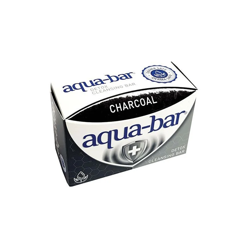 AQUA DEROX C/BAR CHARCOAL 120G
