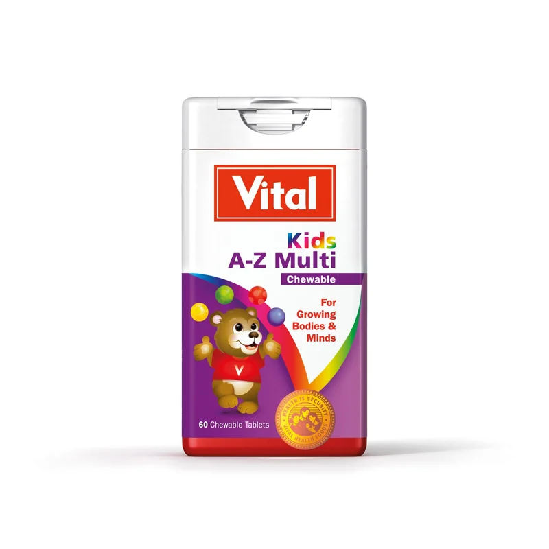 VITAL KIDS A-Z MULTIV 60'S