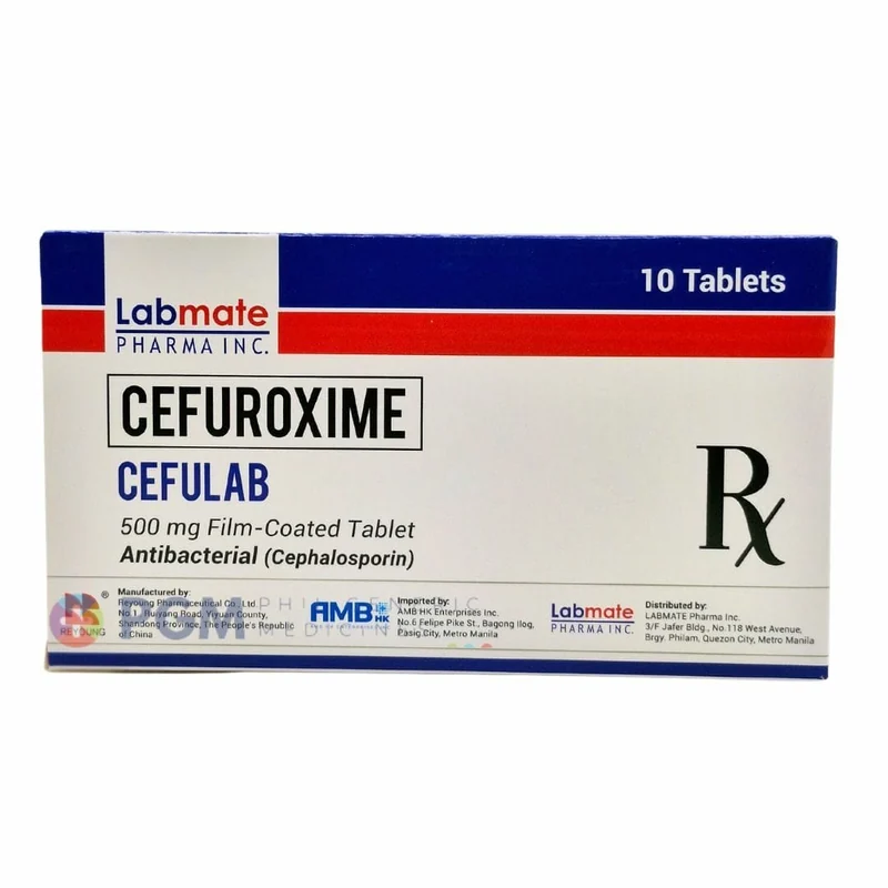 CEFUROXIME 500MG 10S MYLAN