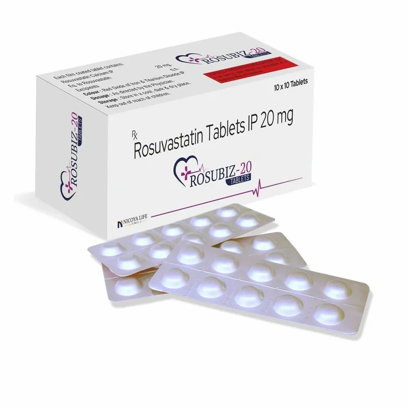 ROSUVASTATIN 20MG 30S ROSTAB