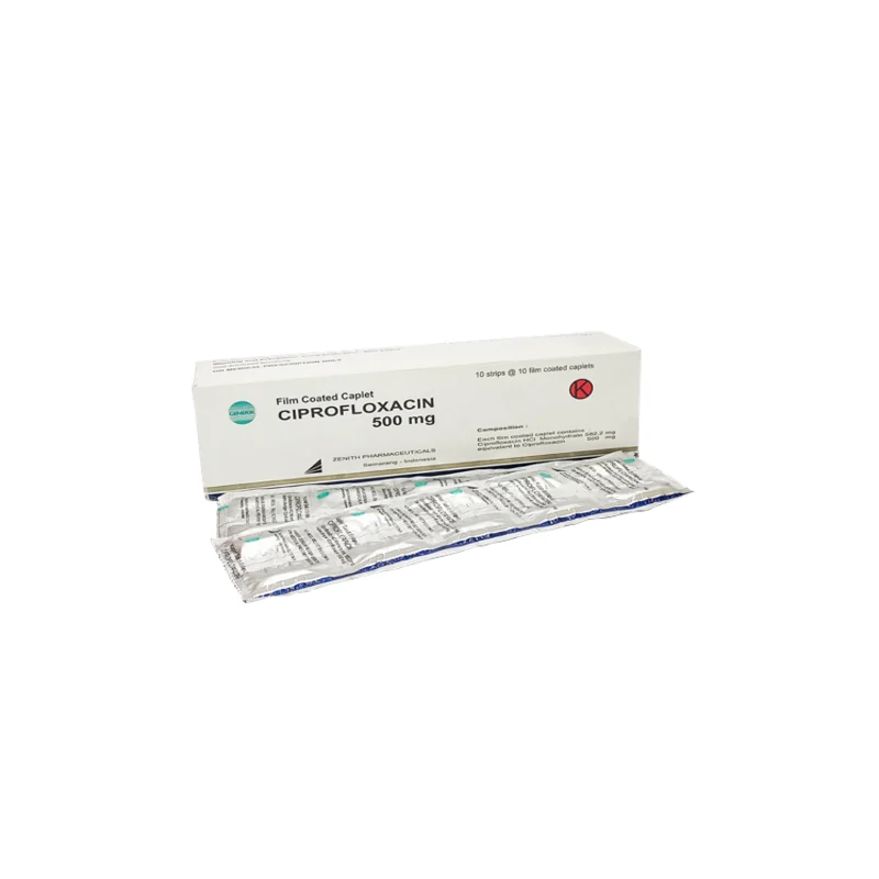 CIPROFLOXACIN 500MG 10'S