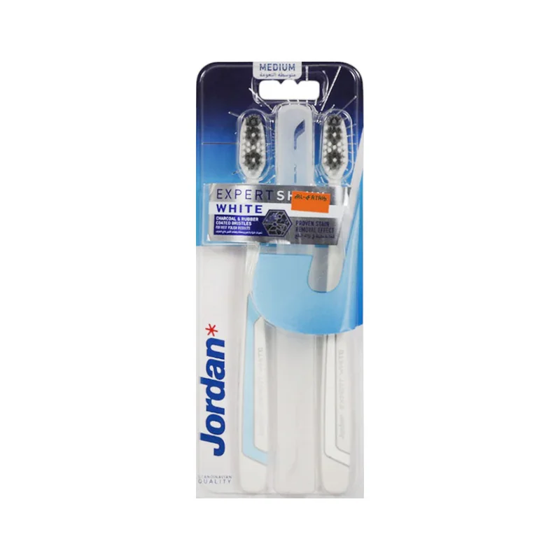 JORDAN T/BRUSH T/WHITE 2PACK