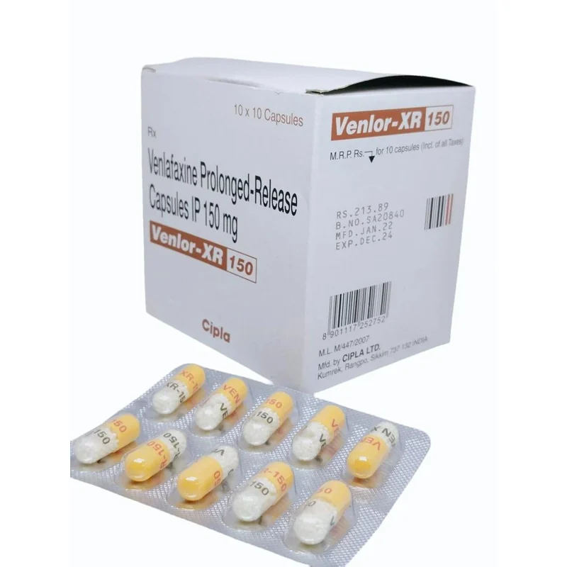 VENLOR XR 150MG CAPS 1X1