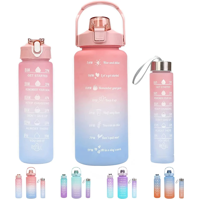 WATER BOTTLE SET OF 3