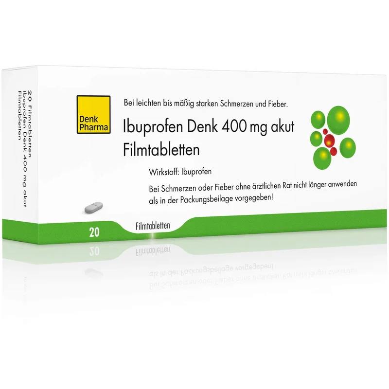 IBUPROFEN DENK 400MG 20S