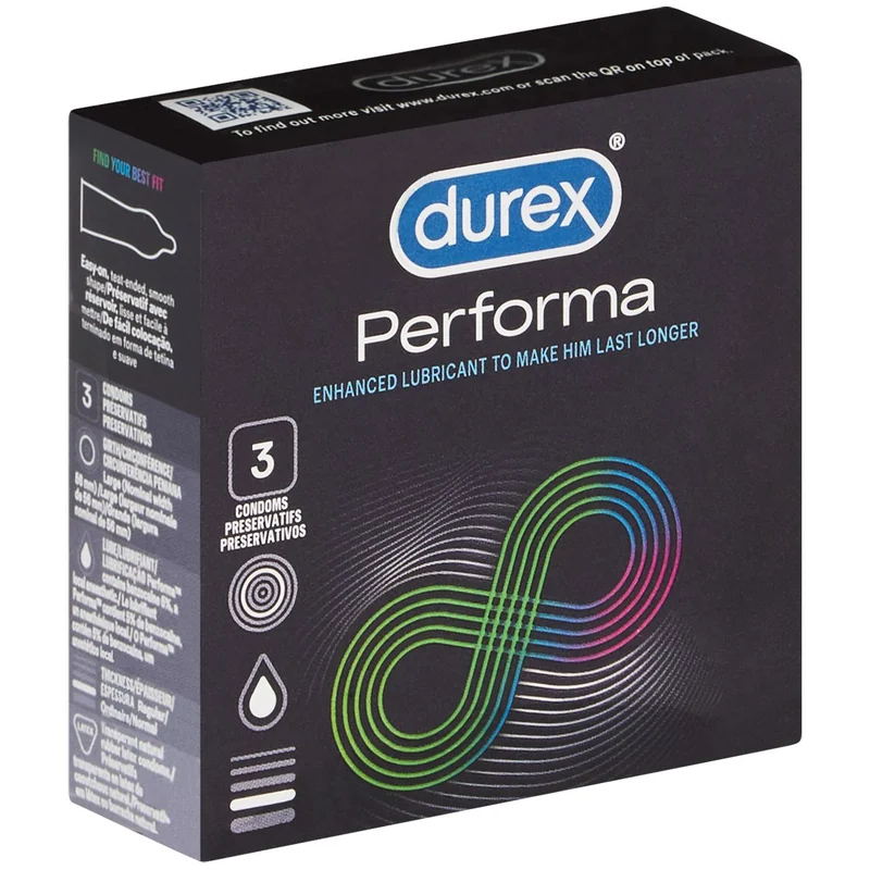 DUREX PERFORMA CONDOMS 3S