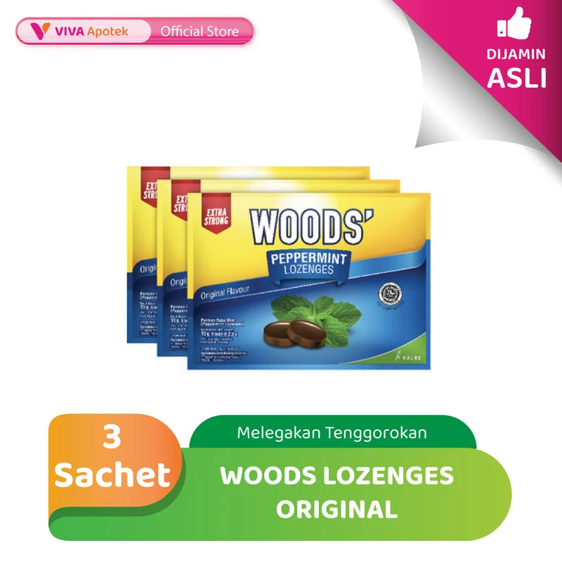 WOODS LOZENGES ORIG  3'S ACC