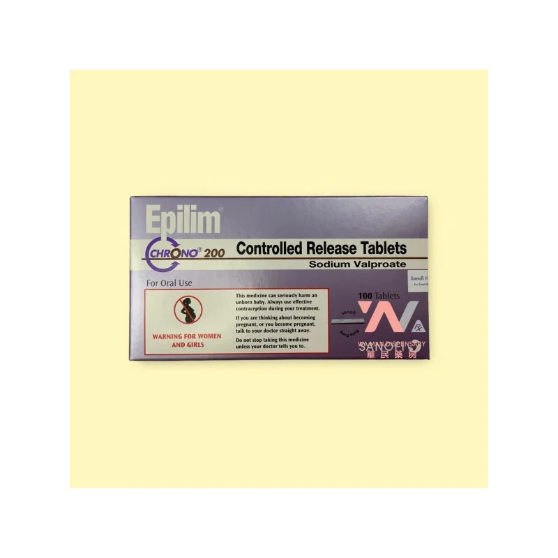EPILIM CR 200MG 1X1