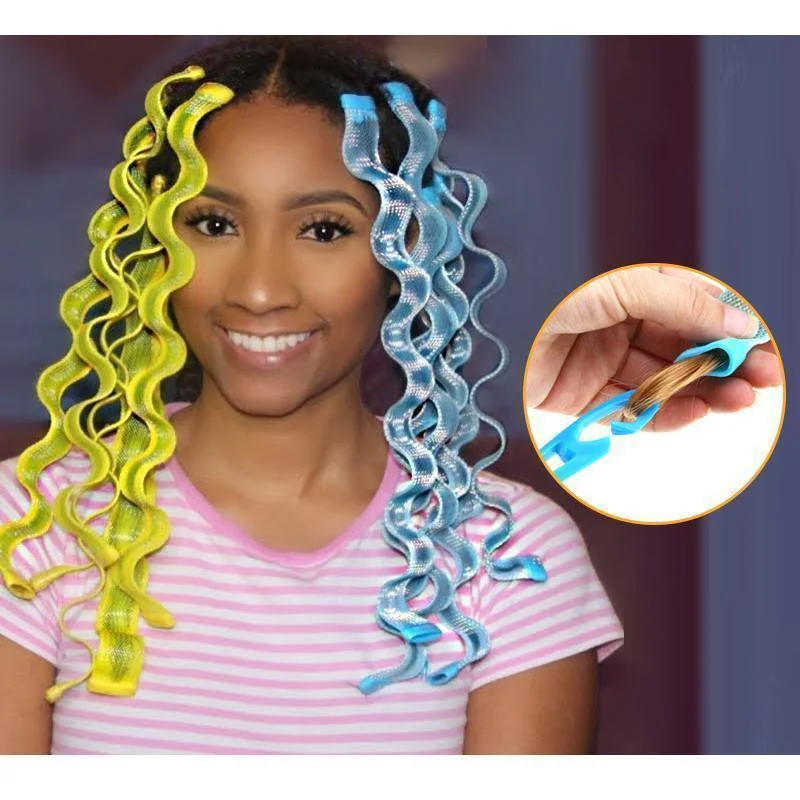 HAIR SPIRAL CURLER 12'S
