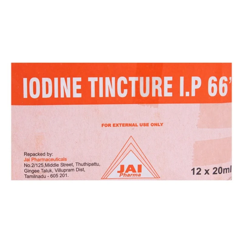 IODINE TINCTURE 20ML PAKMED