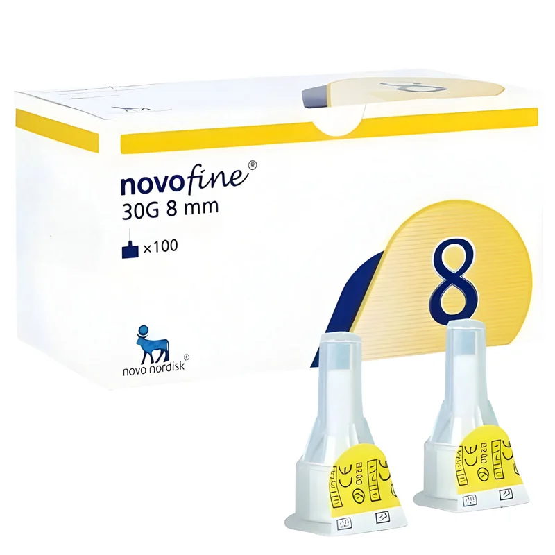 NOVOFINE NEEDLES 30G/8MM 1X1