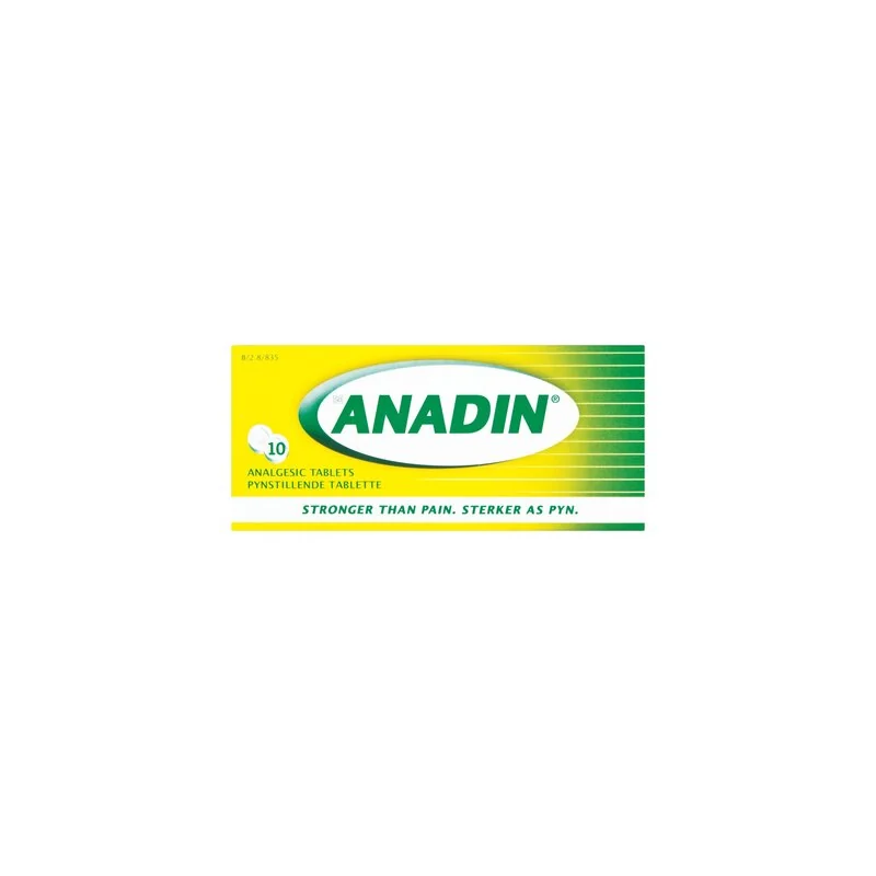ANADIN REGULAR TABS 10S