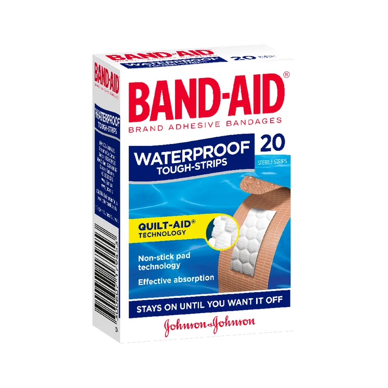 J&J BAND-AID TOUCH STRIPS 20S