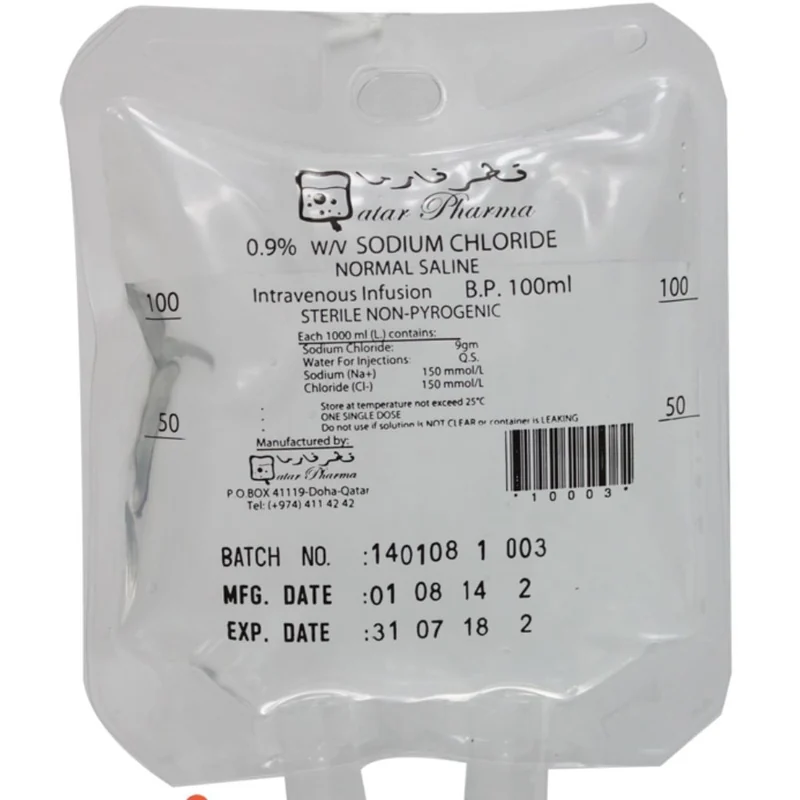 SODIUM CHLORIDE 0.9% INJ 100ML