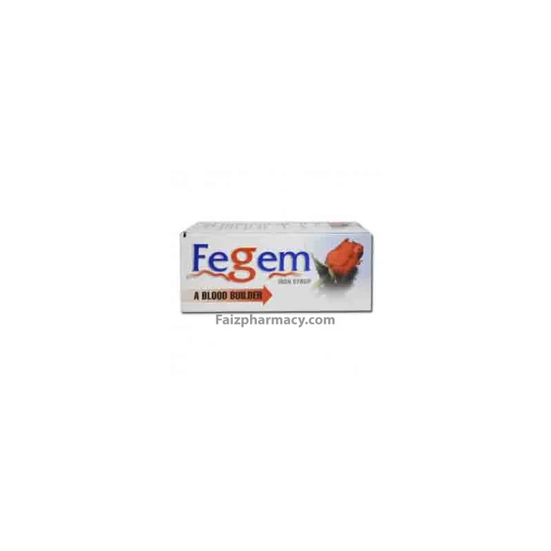 FEGEM 150ML IRON SYP