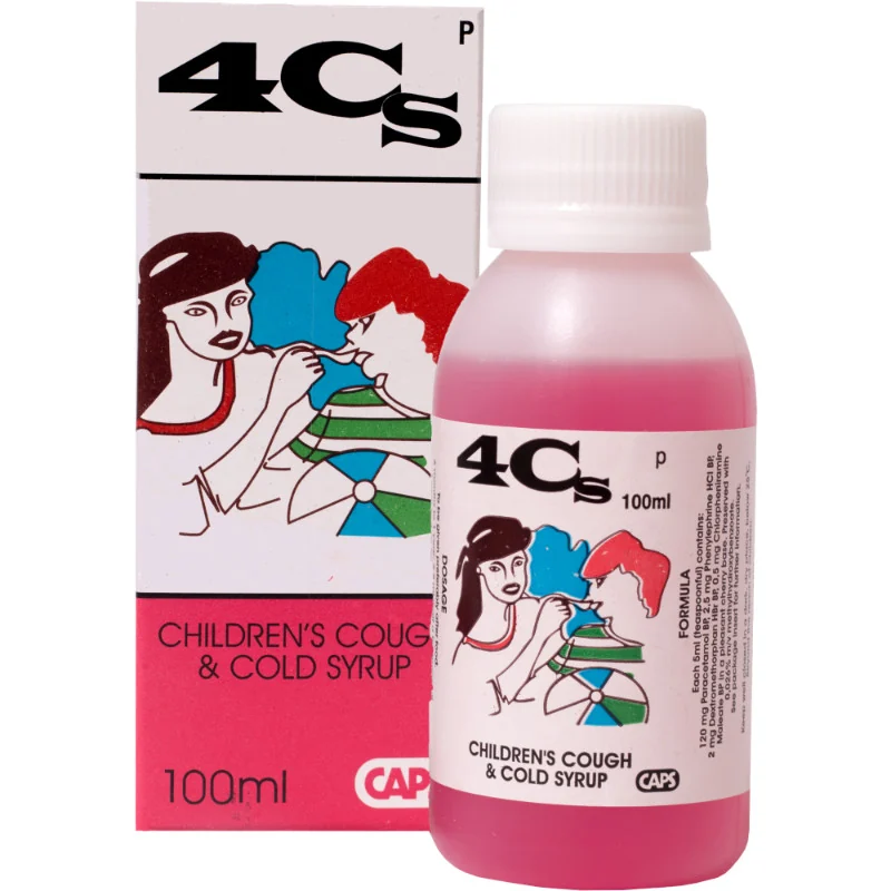 4CS COUGH SYRUP 100ML