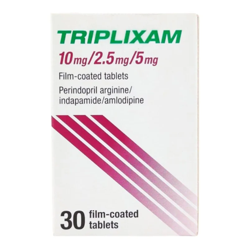 TRIPLIXAM 10MG/2.5MG/5MG 30'S