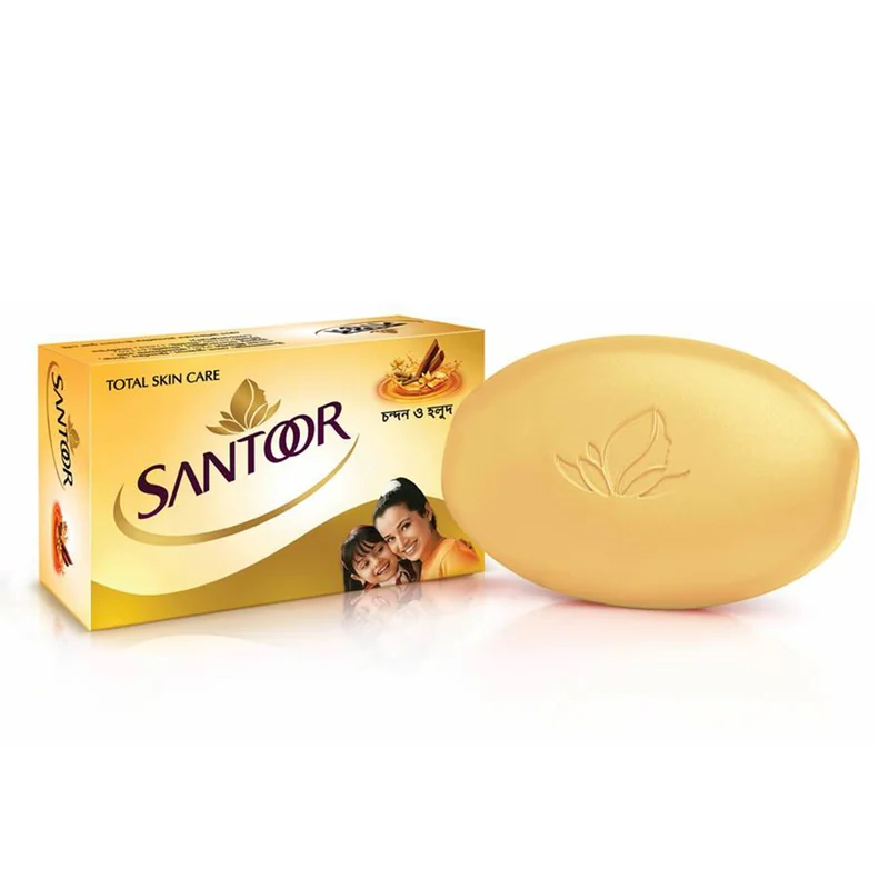 SANTOOR SANDAL&TURMERIC SOAP