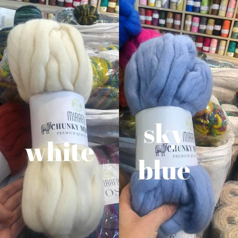 WOOL SKY BLUE 100G MIR