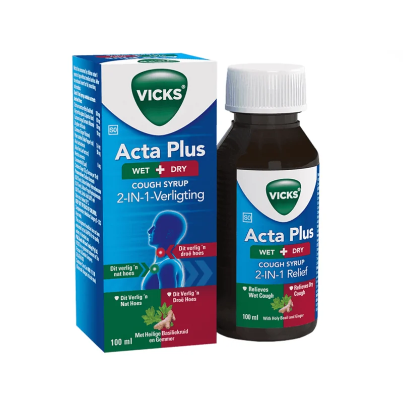 VICKS ACTA PLUS WET+DRY SYP50M