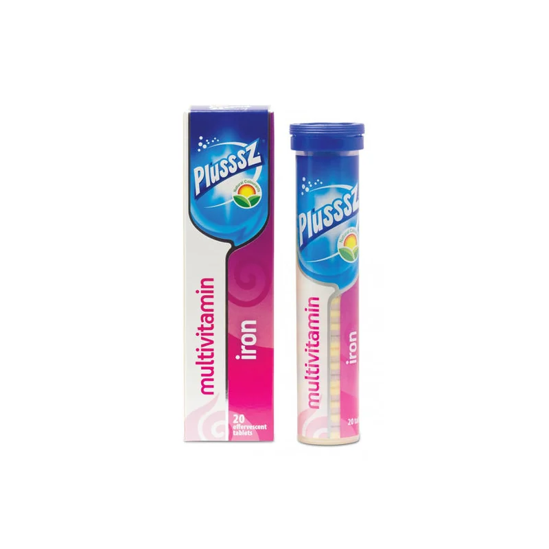 PLUSSSZ MULTIVIT/IRON   20'S