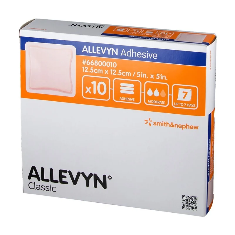 ALLEVYN ADHESIVE 12.5CMX12.5CM