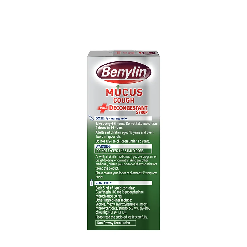 BENYLIN W/COUGH MUCUS RELIF50
