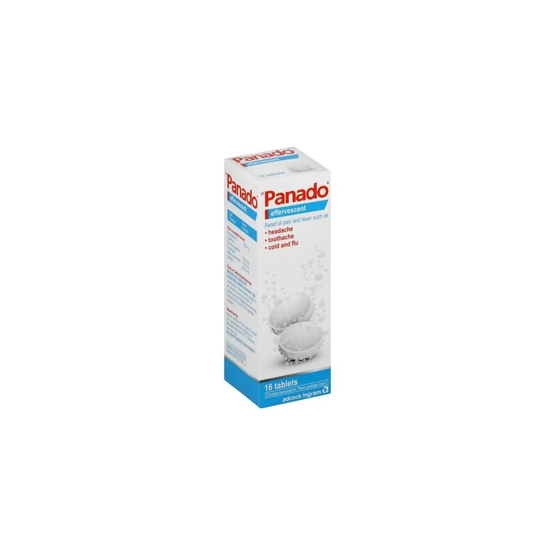 PANADO TABS EFFERVESCENTS 16S