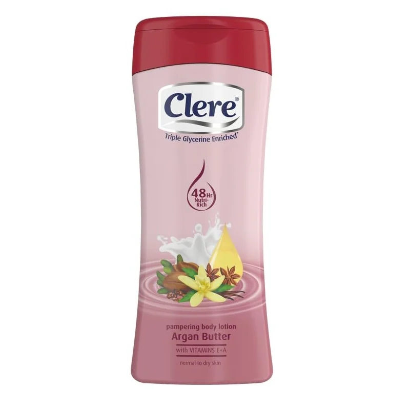 CLERE LOTION 400ML ARGAN BUTER