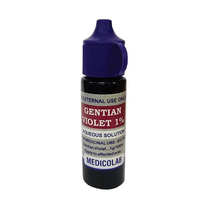 GENTIAN VIOLET 20ML PAKMED