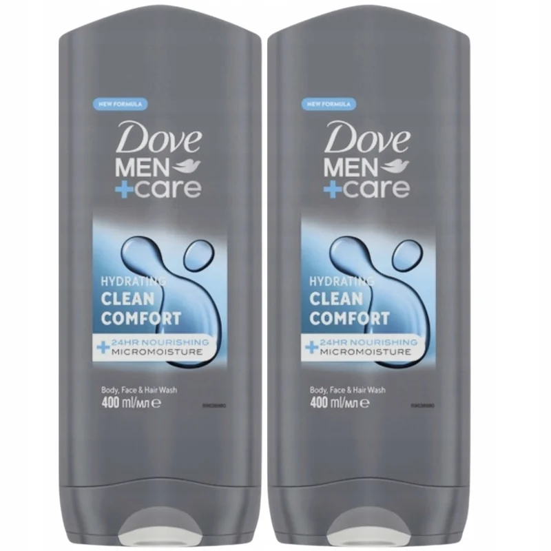 DOVE MEN C/COMFORT S/GEL 400ML
