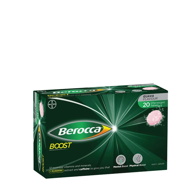 BEROCCA BOOST EFF TABS 20S