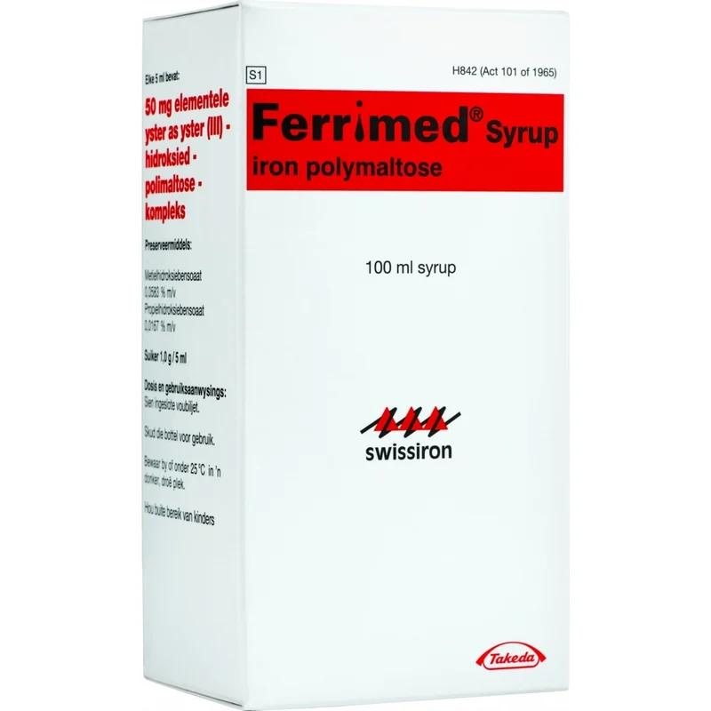 FERRIMED SYRUP 100ML IRON/POLY