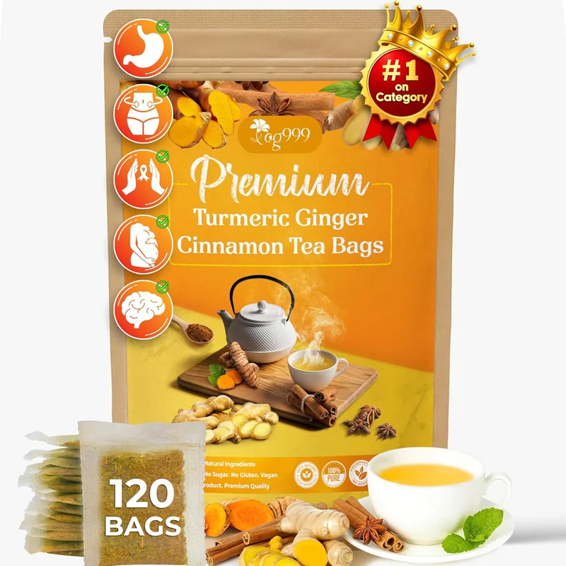 TURMERIC GINGER TEA 10SATCHETS