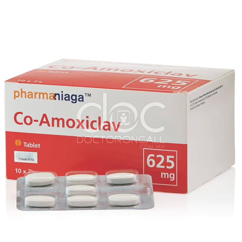 CO-AMOXICLAV 625MG  15TABS