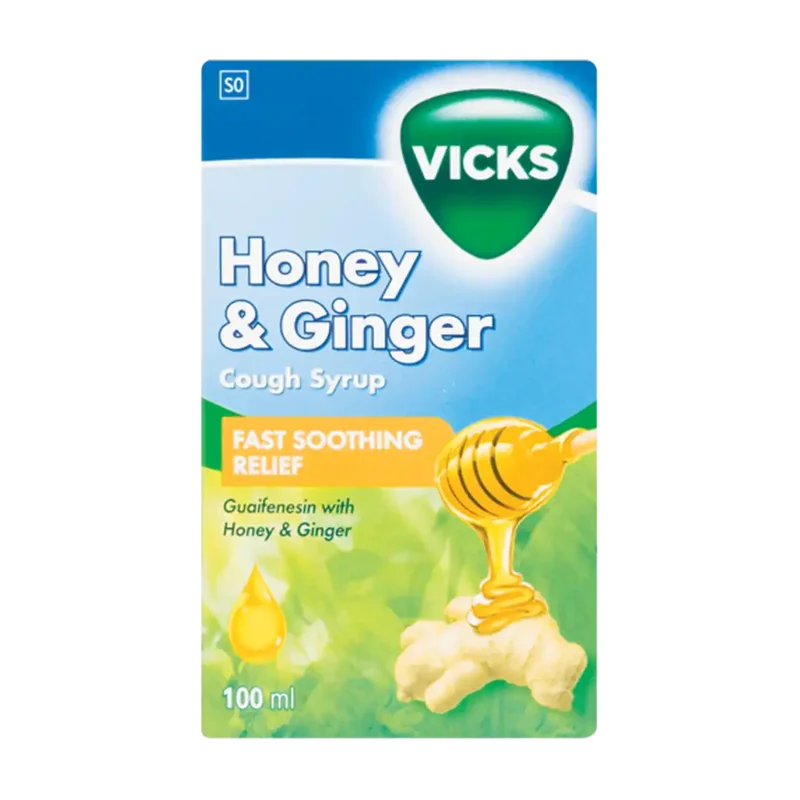 VICKS HONEY&GINGER 100ML C/SYR