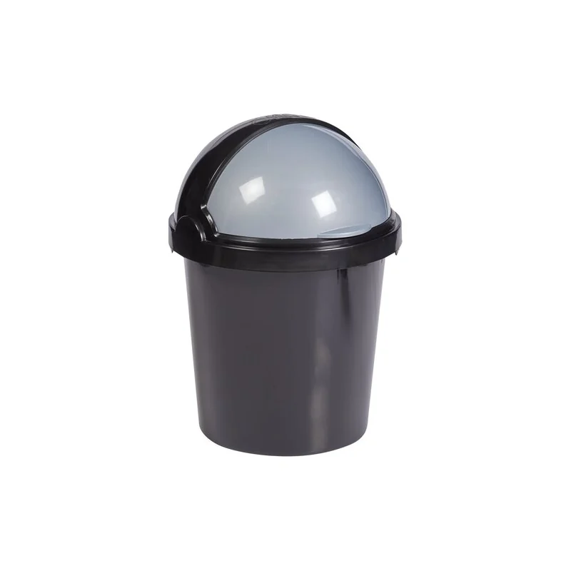 OTIMA DUSTBIN 12LTR2IN1 BLACK