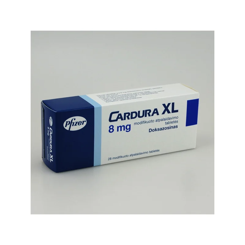 CARDURA XL 8MG 1X1