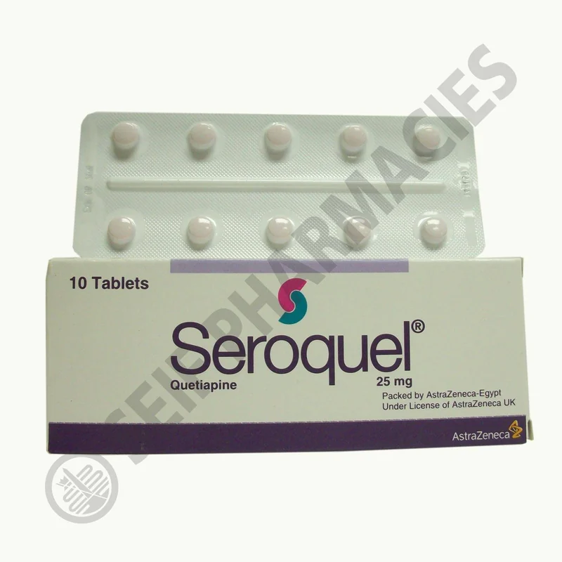 SEROQUEL 25MG 1X1 QUESARA RAGU