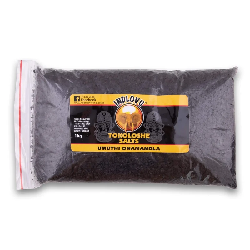 INDLOVU TOKOLOSHE SALT BLACK1K