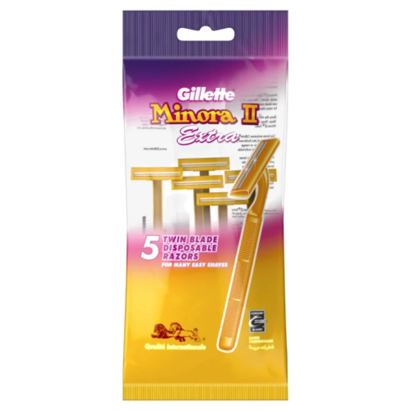 GILLETTE MINORA BLADE 5S DISP