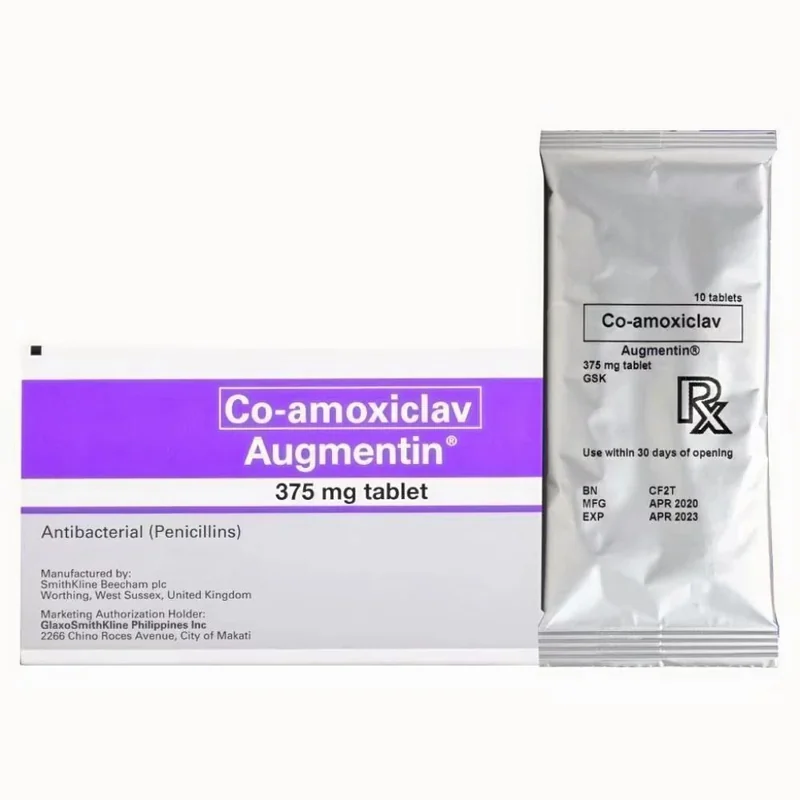 CO-AMOXICLAV 375MG 15S  AURO